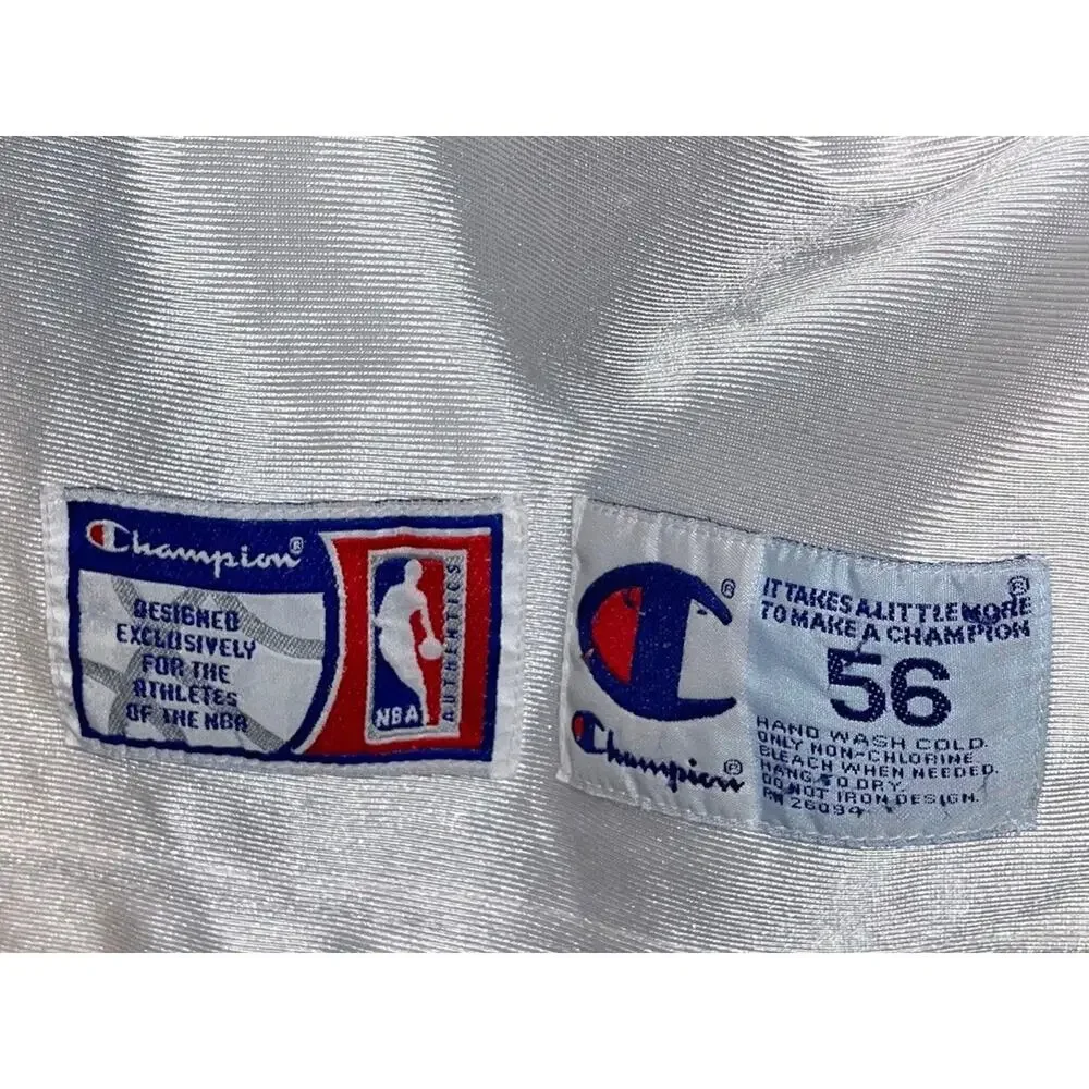 Philadelphia 76ers Allen Iverson #3 Champion Jersey 3XL 56 VTG Authentic - Picture 6 of 13
